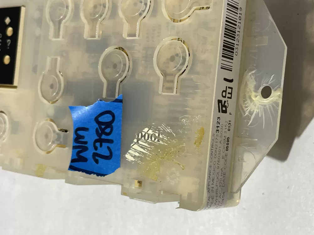 Whirlpool 9760301 6610454 Range Oven UI Display Control Board AZ199803 | Wm2780