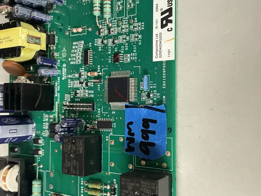 GE 225D4202G003 Refrigerator Control Board AZ224326 | Wm999