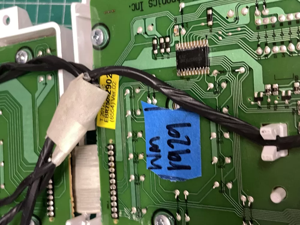 Kenmore Washer User Interface Board EBR75092908 EBR75092902 AZ210445 | Wmv929