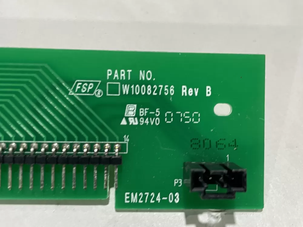 Kenmore W10082756 WPW10082756 Dishwasher Control Board AZ159863 | Wm534