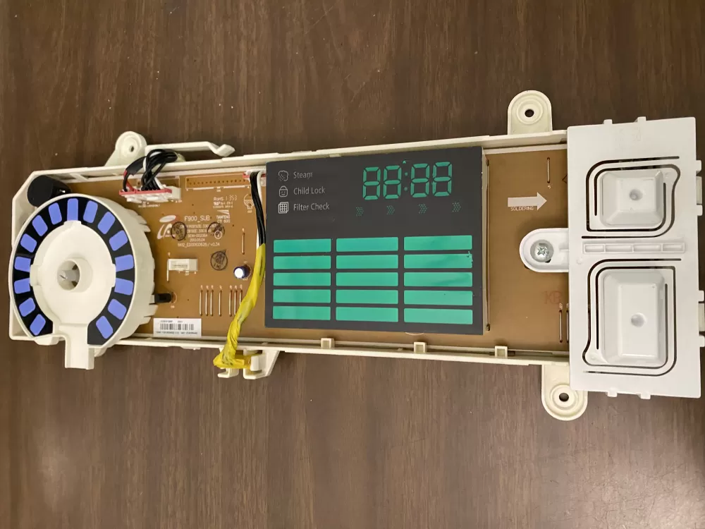 Samsung DC92-01309A  AP5799759  DC92-01309F  DC41-00206A  3996654  PS8763906 Dryer UI Control Board