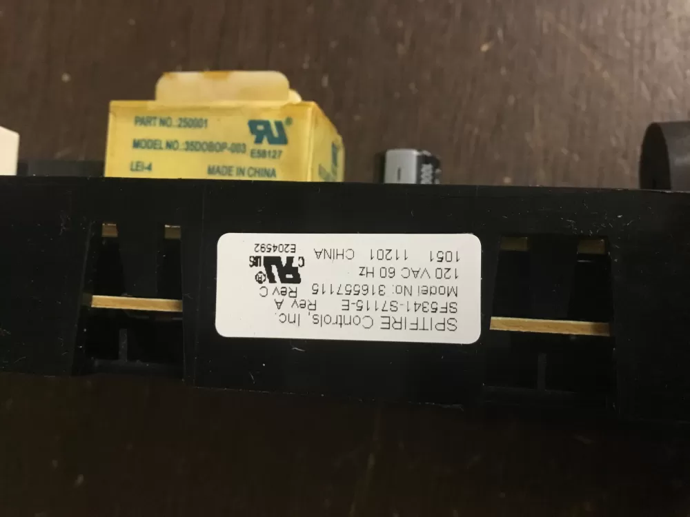 Frigidaire 316418200 316557100 316557115 Range Control Board AZ16621 | NR31