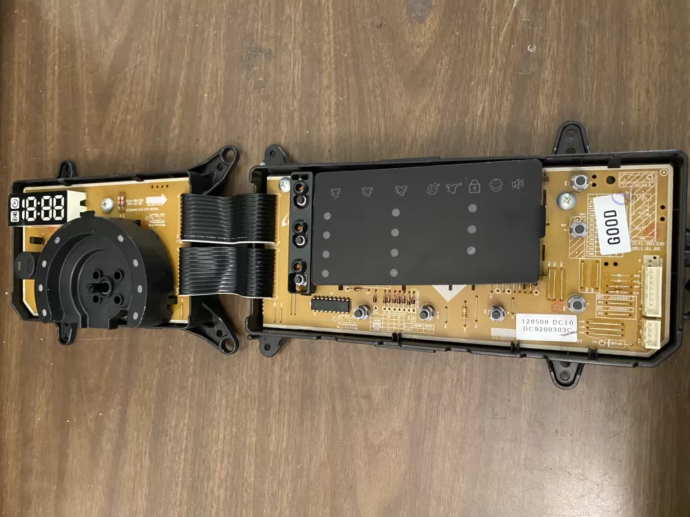 Samsung PDC92 00303C Washer Control Board User Interface  AZ86765 | BKV55