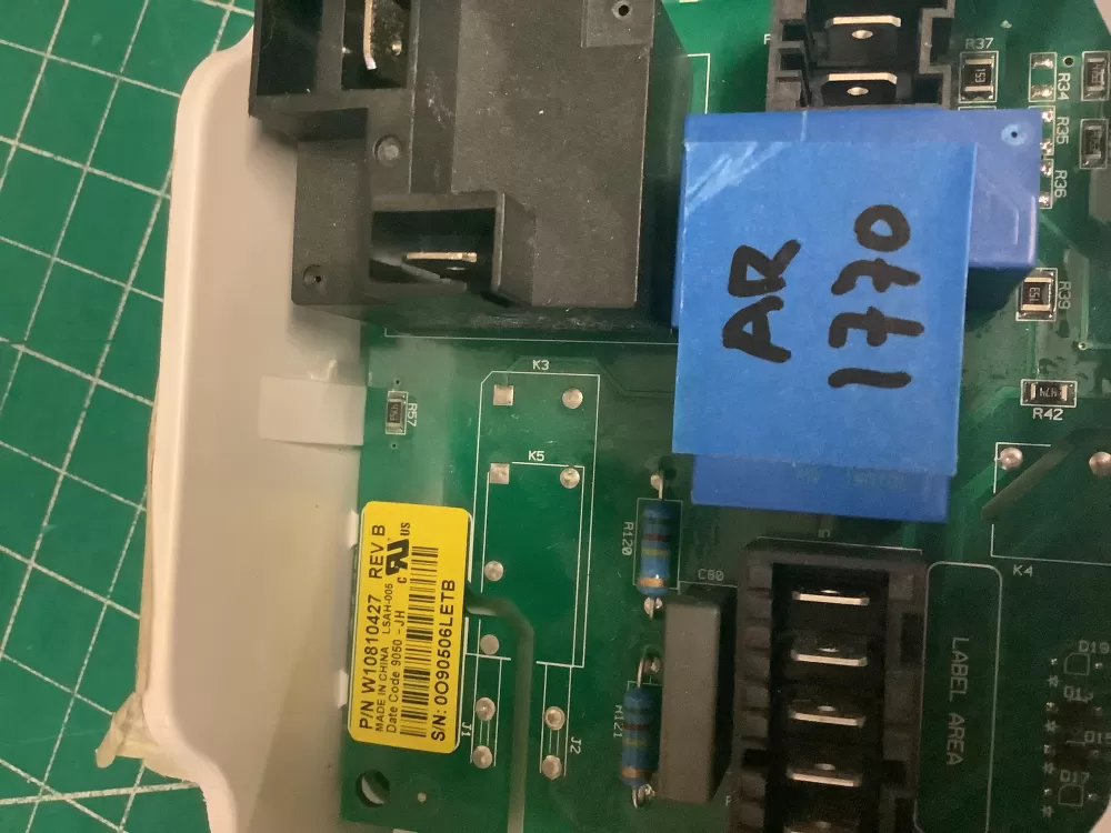 Whirlpool W10810427 Dryer Control Board AZ205724 | AR1770