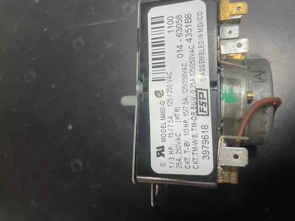 Whirlpool Amana Admiral AP6009056 3979618 3979618R Dryer Timer AZ12577 | 581