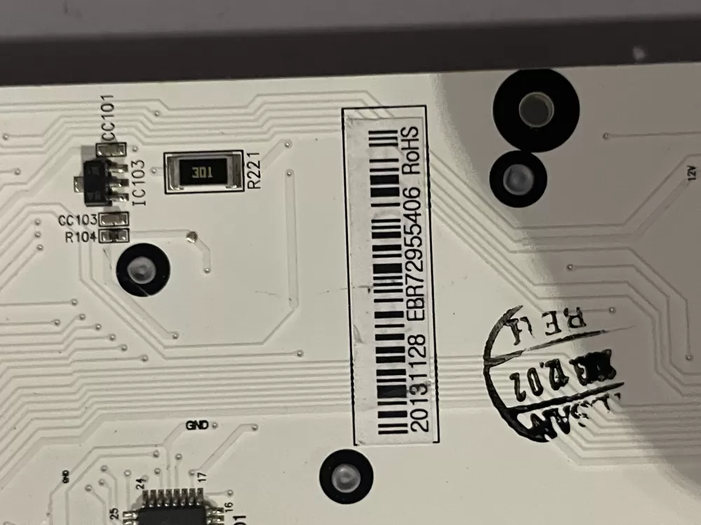 EBR72955406 Refrigerator Control Board Pcb Display AZ32461 | Wm160