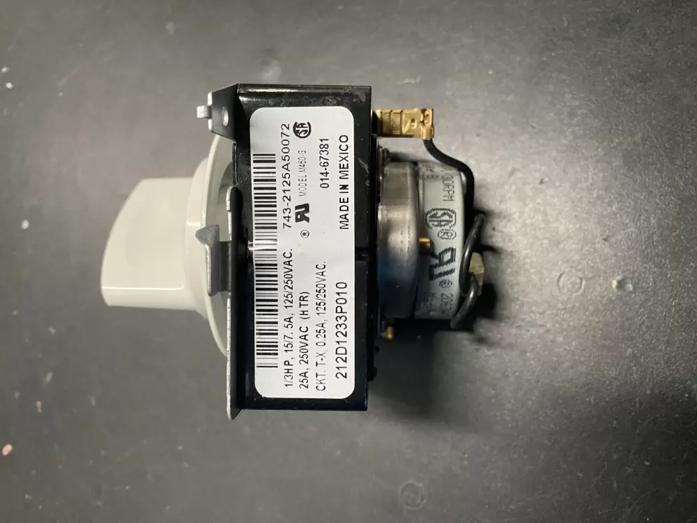 Hotpoint  GE 212D1233P010 WE4M362 Dryer Timer