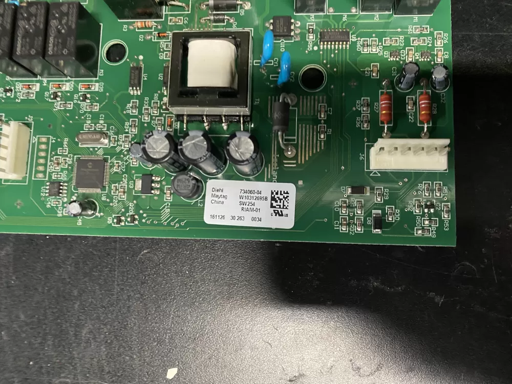 Whirlpool Maytag W10312695B Refrigerator Control Board AZ731 | BK572