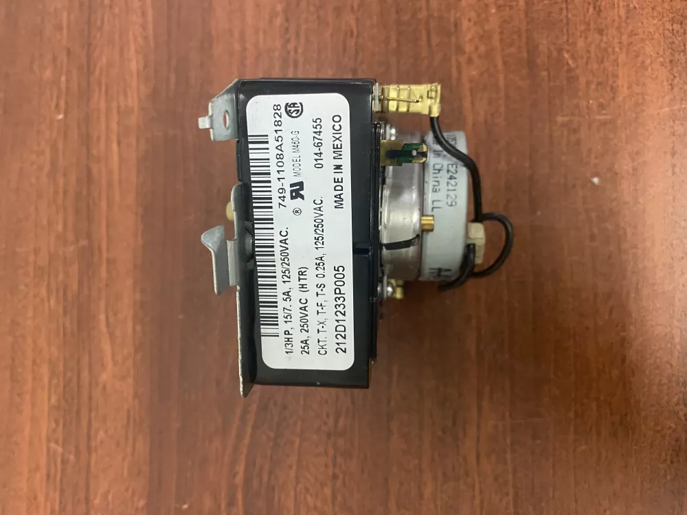 GE  Hotpoint WE04X20415  AP5805477  WE4M357  3276788  PS9491767  WE4M355  212D1233P005 Dryer Timer