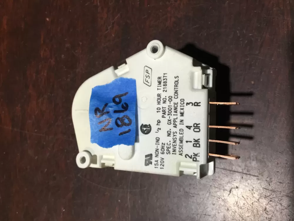 Whirlpool Kenmore W10822278 Refrigerator Defrost Timer AZ73954 | NR1869