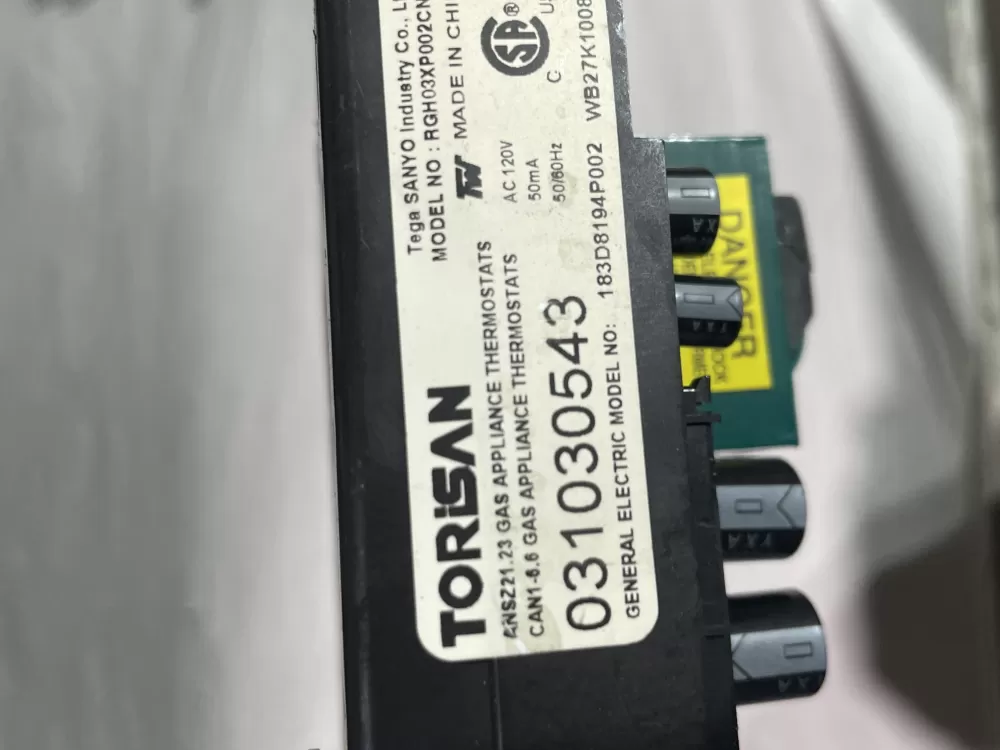 GE 183D8194P002 Oven Control Board AZ172641 | Wmv303