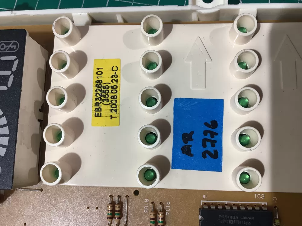 LG EAX32221201 EBR32268101 Washer Control Board AZ199150 | AR2776