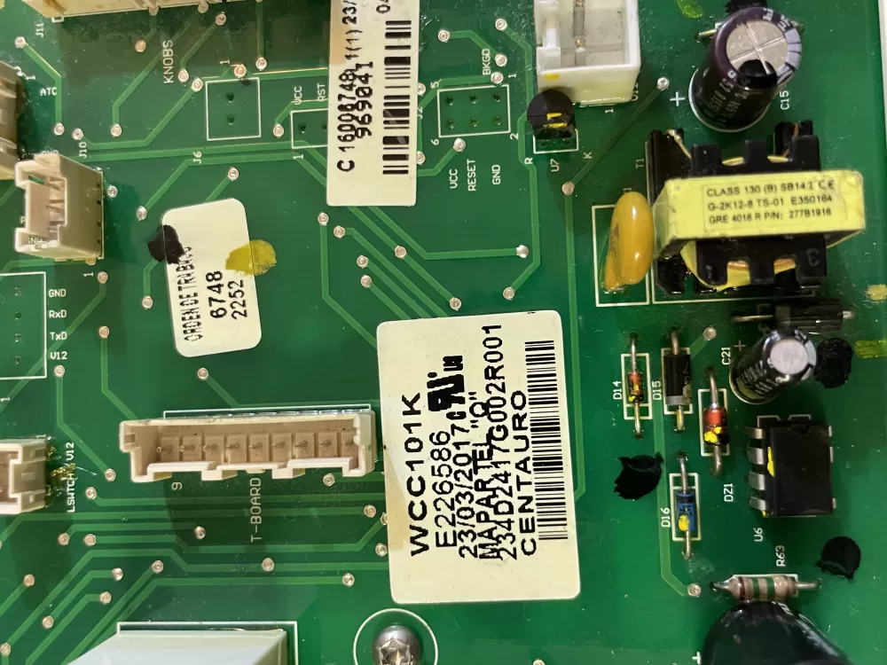 GE Kenmore WH12X20274 E226586 Washer Control Board AZ133159 | Wm928