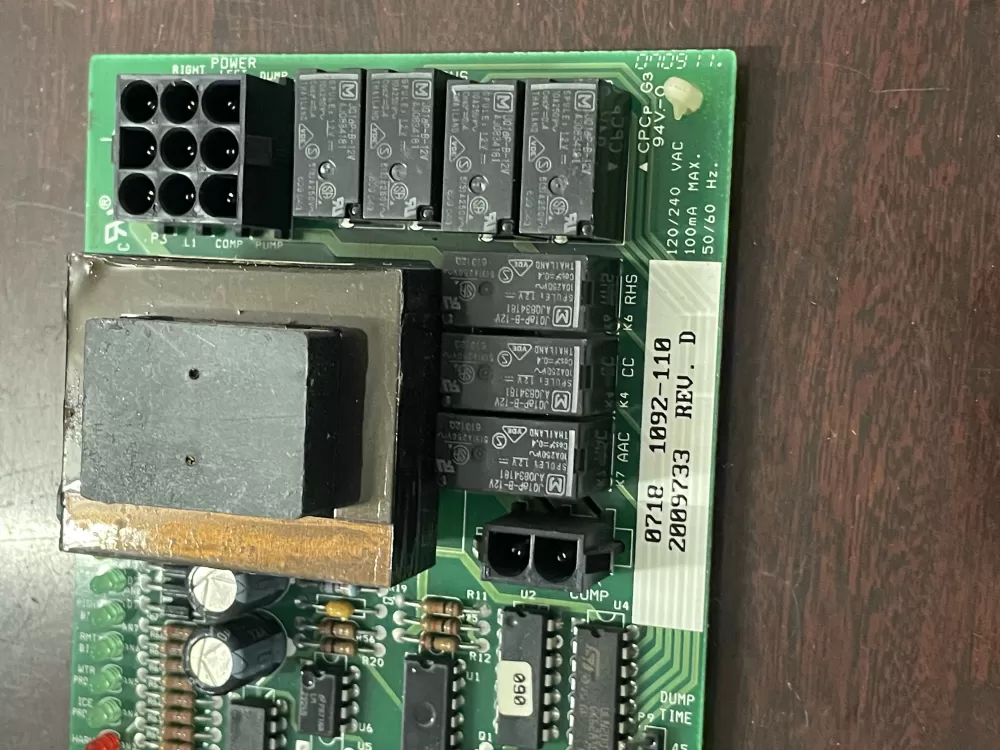  2009733  Manitowoc Ice Control Board AZ32744 | KM52