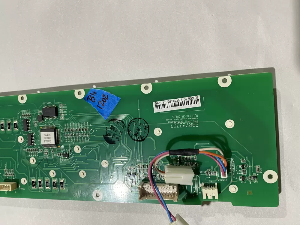 LG Refrigerator EBR73330702 Control Board AZ141607 | BK1202