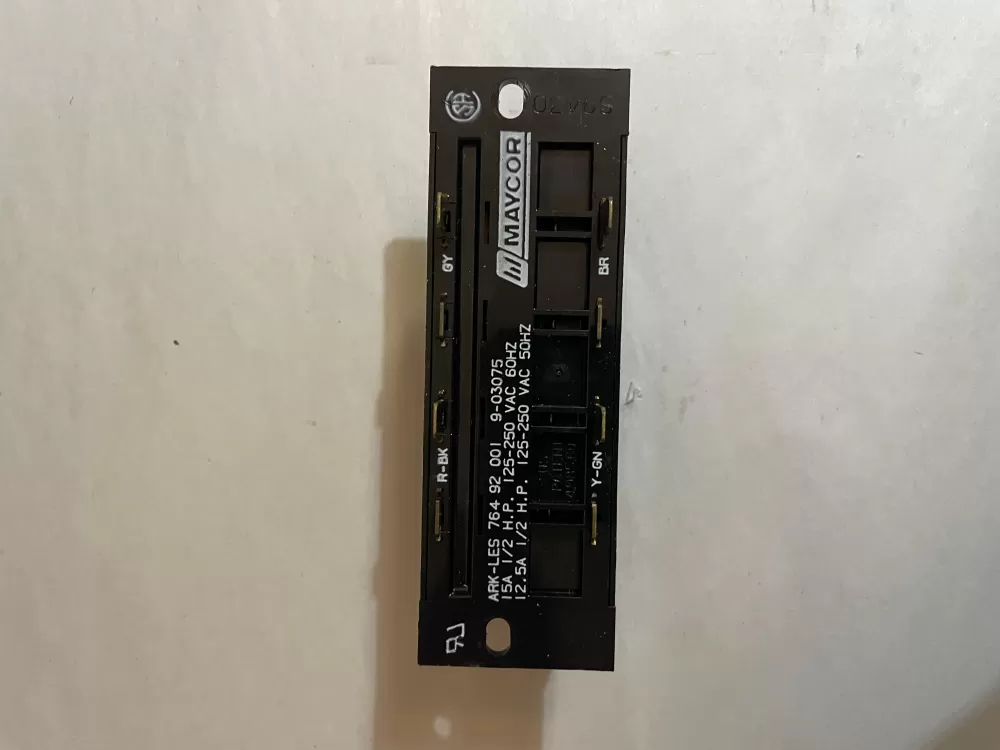 Maytag Dishwasher Switch Assembly 9-03075 AZ192819 | KM2297