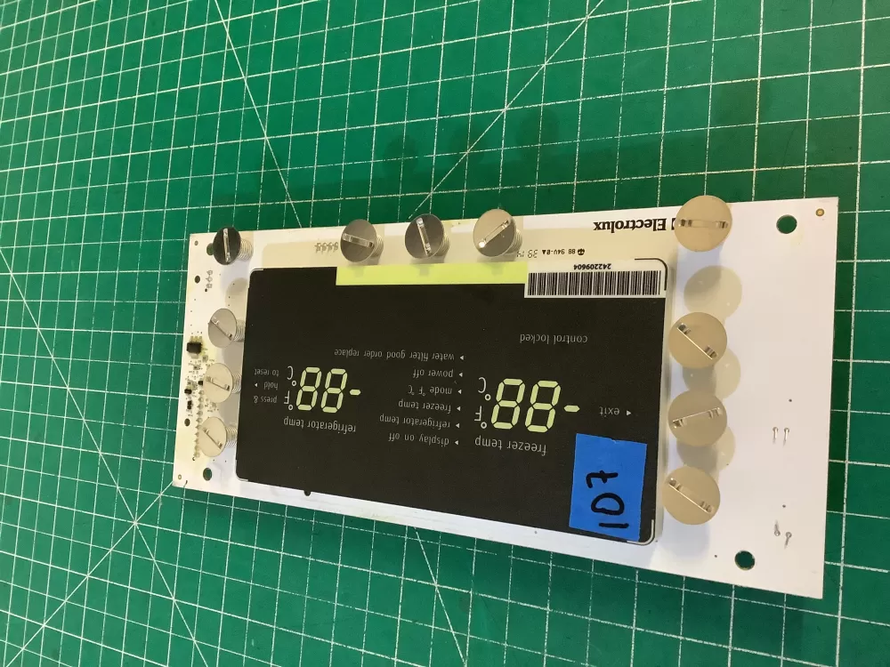 Frigidaire AP6285796 Refrigerator Display Control Board P# AZ213105 | NR107