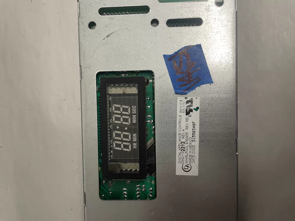 KitchenAid Gas Range Oven  Control Board # 9782450 AZ209807 | KMV465