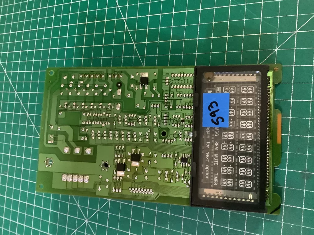 GE Wb27x10874 De41 00310b Microwave Control Board AZ194482 | NR593