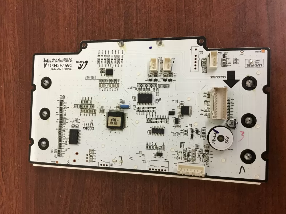 Samsung DA92 00451A Refrigerator Control Board Dispenser AZ34661 | NR269