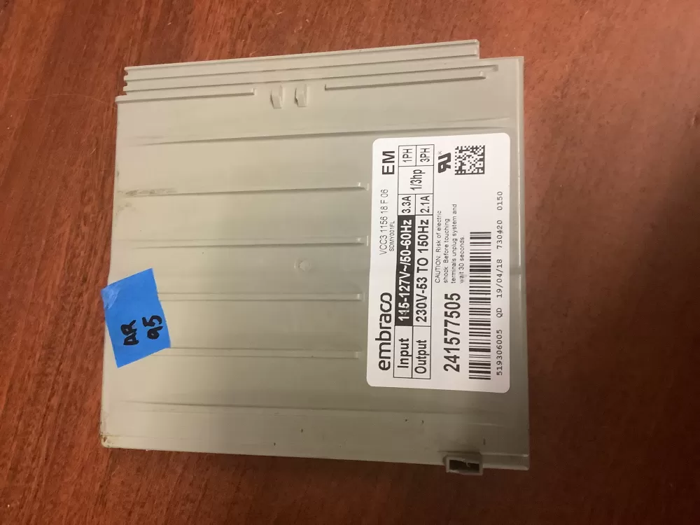 Refrigerator Inverter Board VCC3 1156 QA F 06 241577505 AZ197423 | AR95