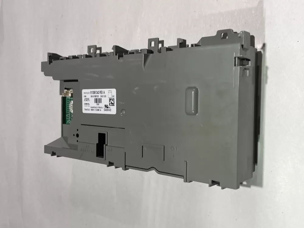 Whirlpool  Kenmore W10746418 W10782663 W10791027 W10833927 W10833930 W10851343 W10854221 PS11737961 W10746418 A Dishwasher Control Board