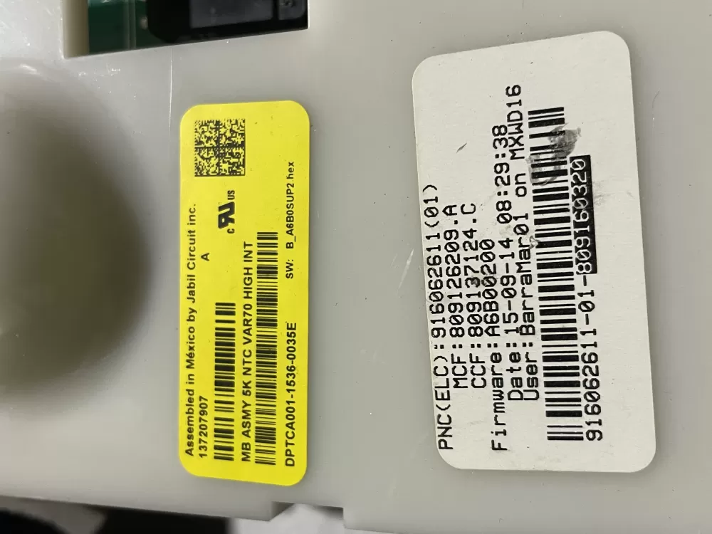 Frigidaire 809160320 Control Board AZ190815 | Wm1428