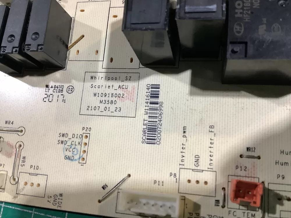 Whirlpool W11416140 Control Board AZ163876 | NR398