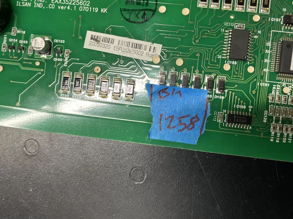 LG Kenmore EBR352260 Refrigerator Control Board AZ7523 | BK1258