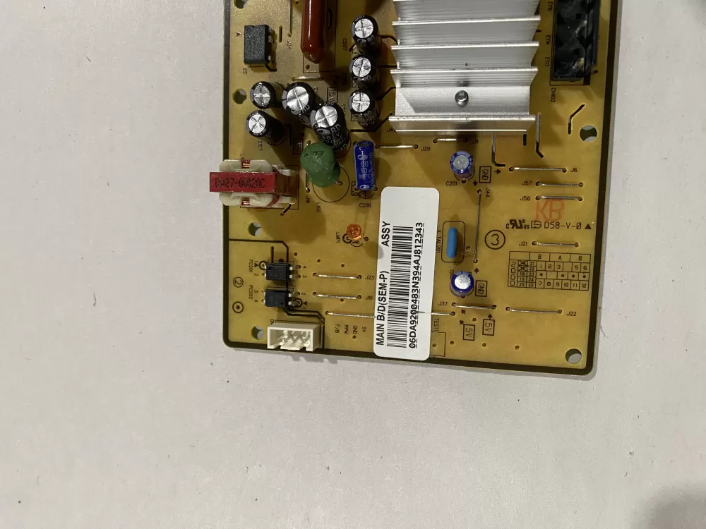 Samsung DA92-00483N Refrigerator Control Board Inverter AZ184671 | BK355