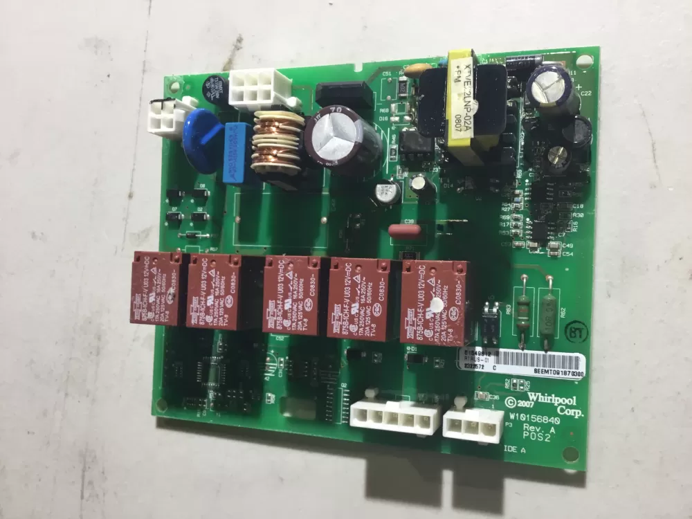 Whirlpool Maytag  Kenmore  KitchenAid WPW10259855  AP6018063  W10259855  W10156840  2322572  4443417  61549812  PS11751365 Refrigerator Control Board
