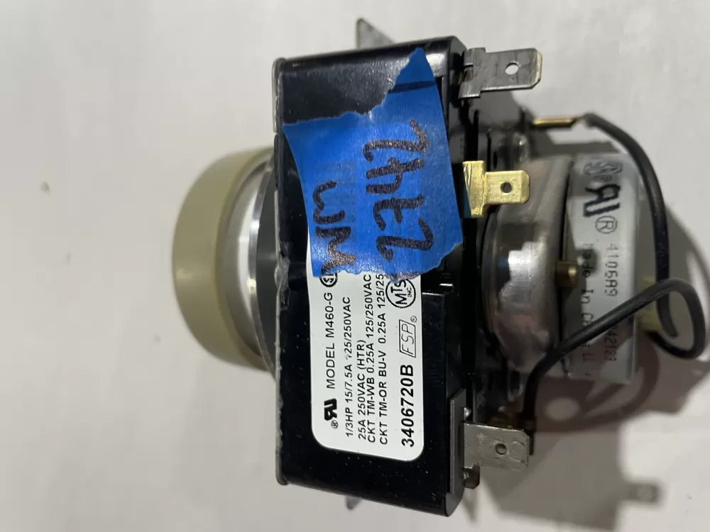 Whirlpool 3406720B Dryer Timer AZ186297 | Wm2742