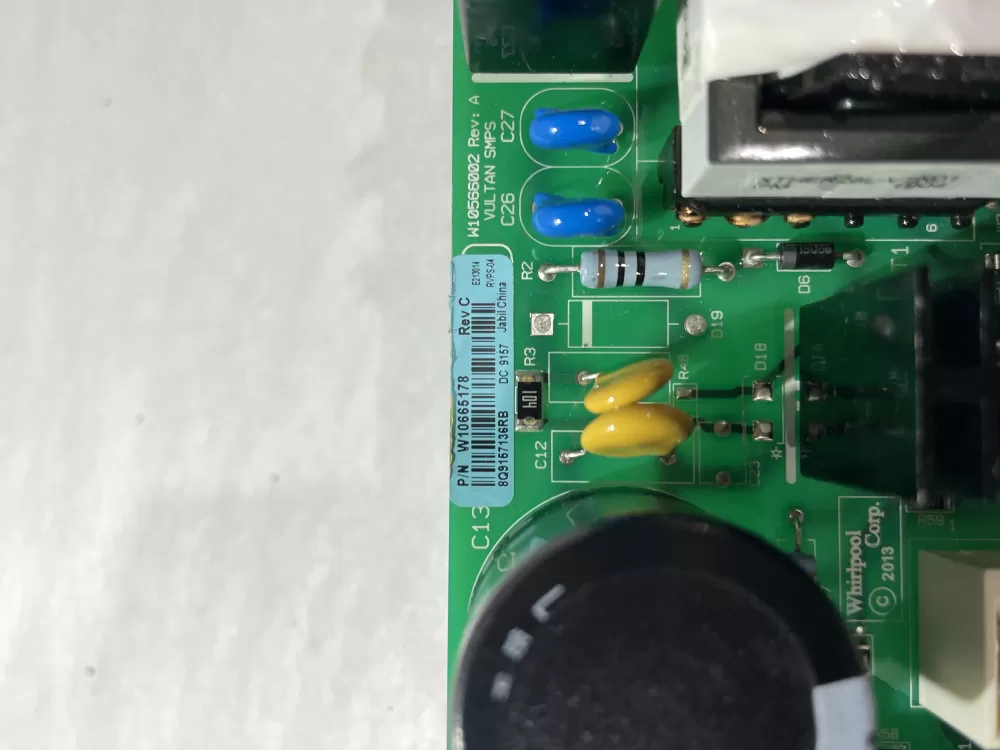 Whirlpool Maytag KitchenAid Refrigerator Power Control Board AZ201524 | Wm2443