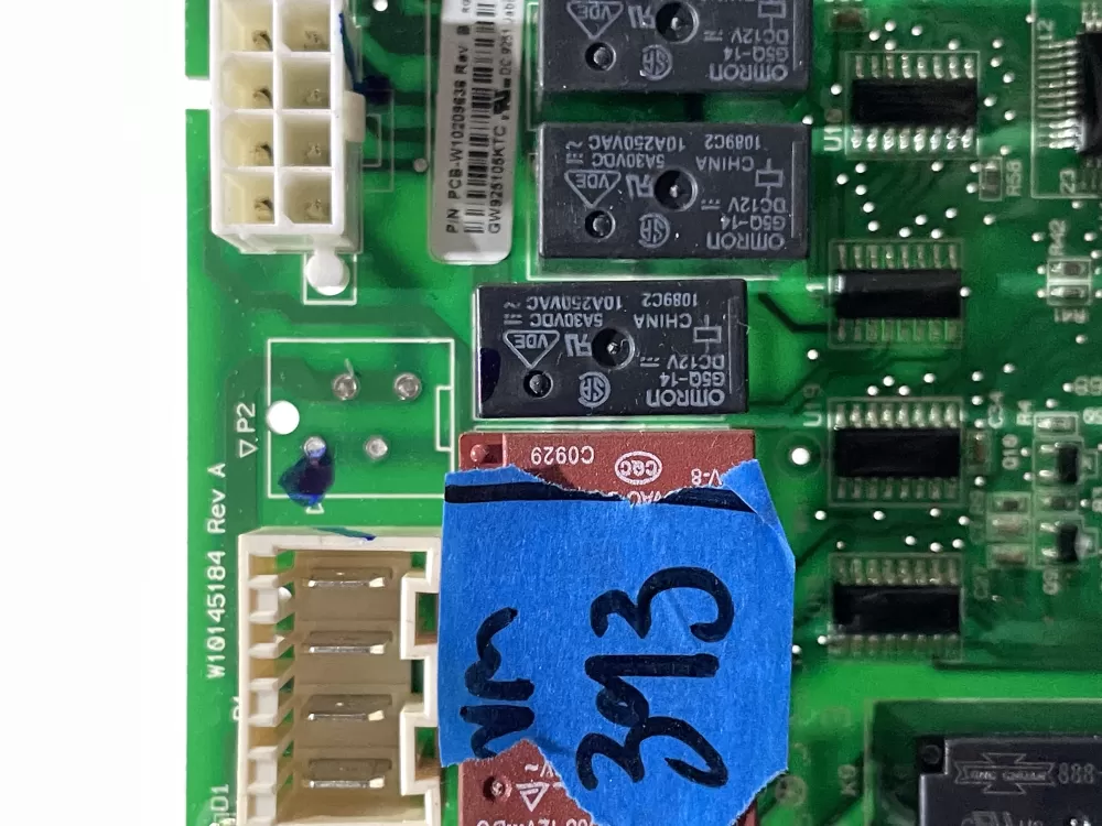 Kenmore W10209636 WPW10209636 Refrigerator Control Board AZ184583 | Wm393