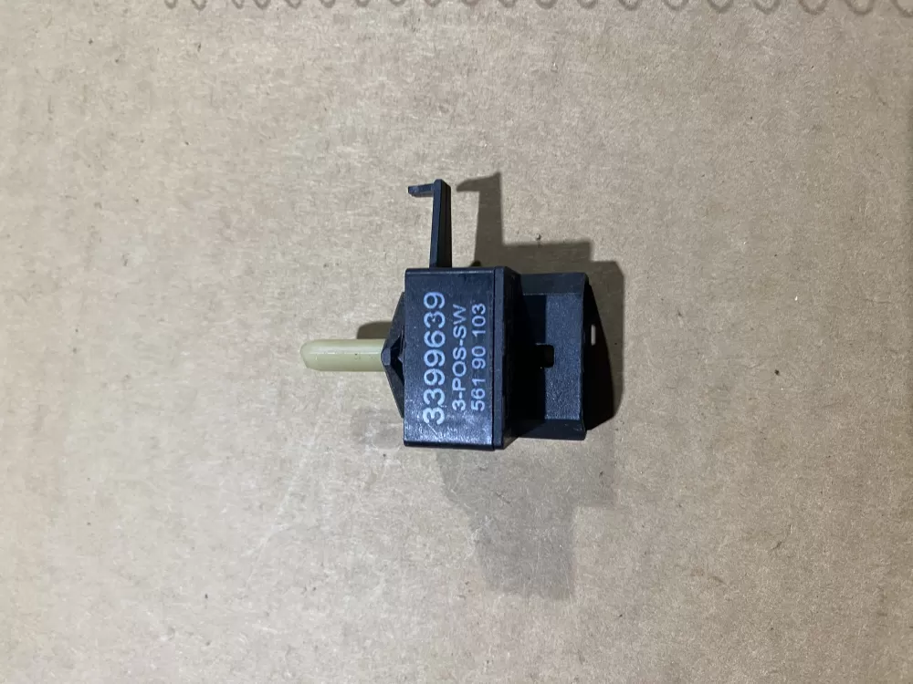 Whirlpool  Maytag  KitchenAid  Kenmore AP6008373 3396013 3399639 WP3399639 PS11741508 Dryer Start Switch