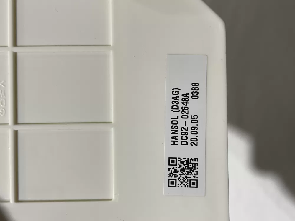 Samsung DC92-02648A Washer User Interface Control Board AZ180900 | Wmv673