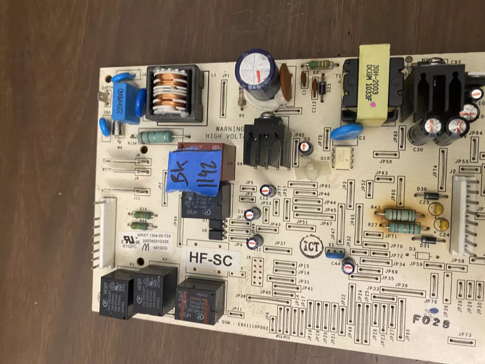 GE WR55X11072 Refrigerator Control Board AZ97307 | BK1142