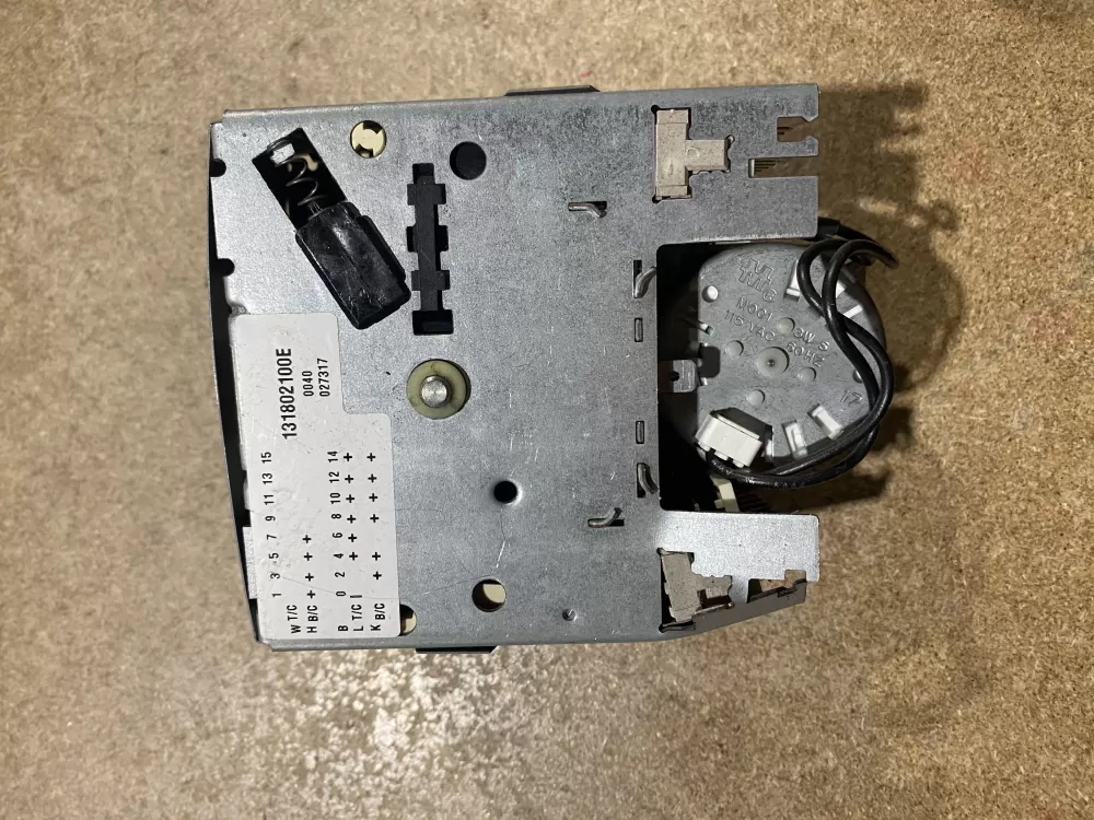 GE Frigidaire Kenmore Electrolux 131802100G Washer Timer AZ72831 | BK1423