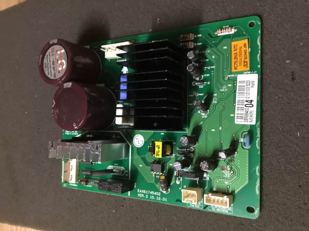 LG  Kenmore AP5604149 EBR65640204 PS3645704 Refrigerator Control Board