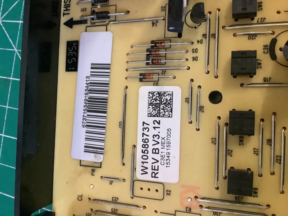 Whirlpool AP6023223 W10349740 Range Control Board AZ211854 | NR1782