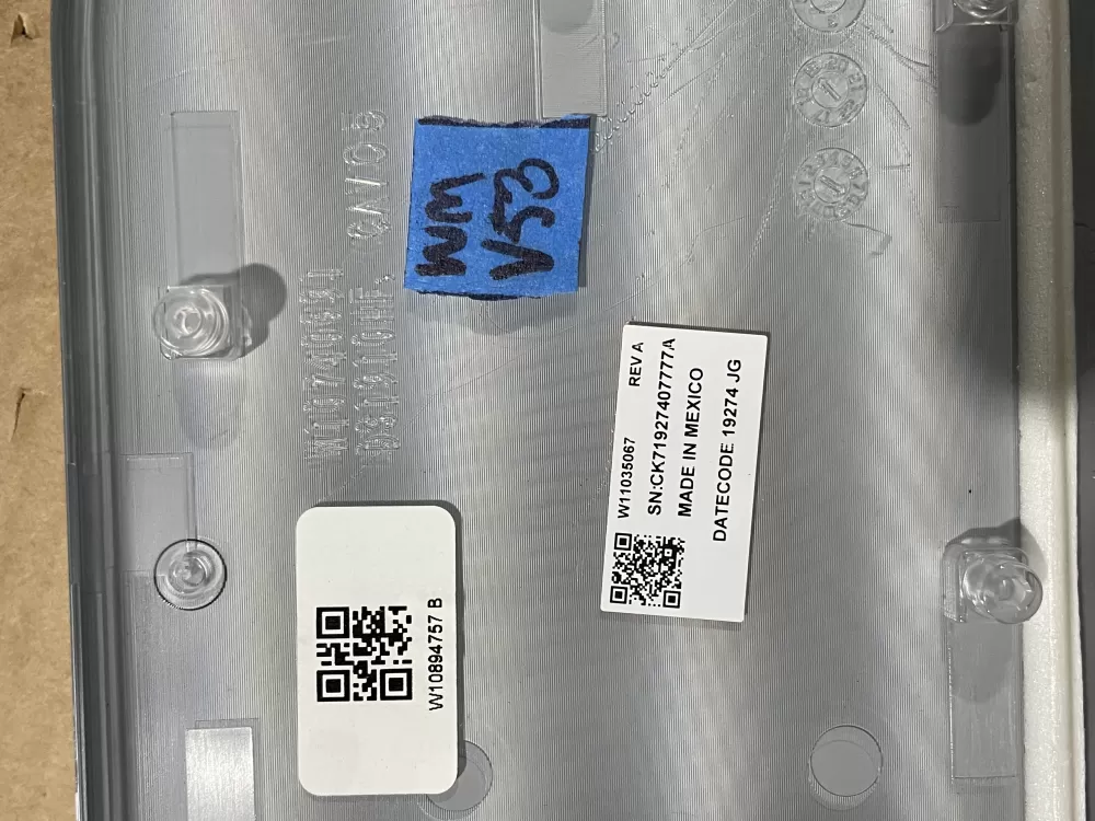 Maytag W11035067 Ap6278100 Washer Control Board Panel AZ87136 | Wmv53