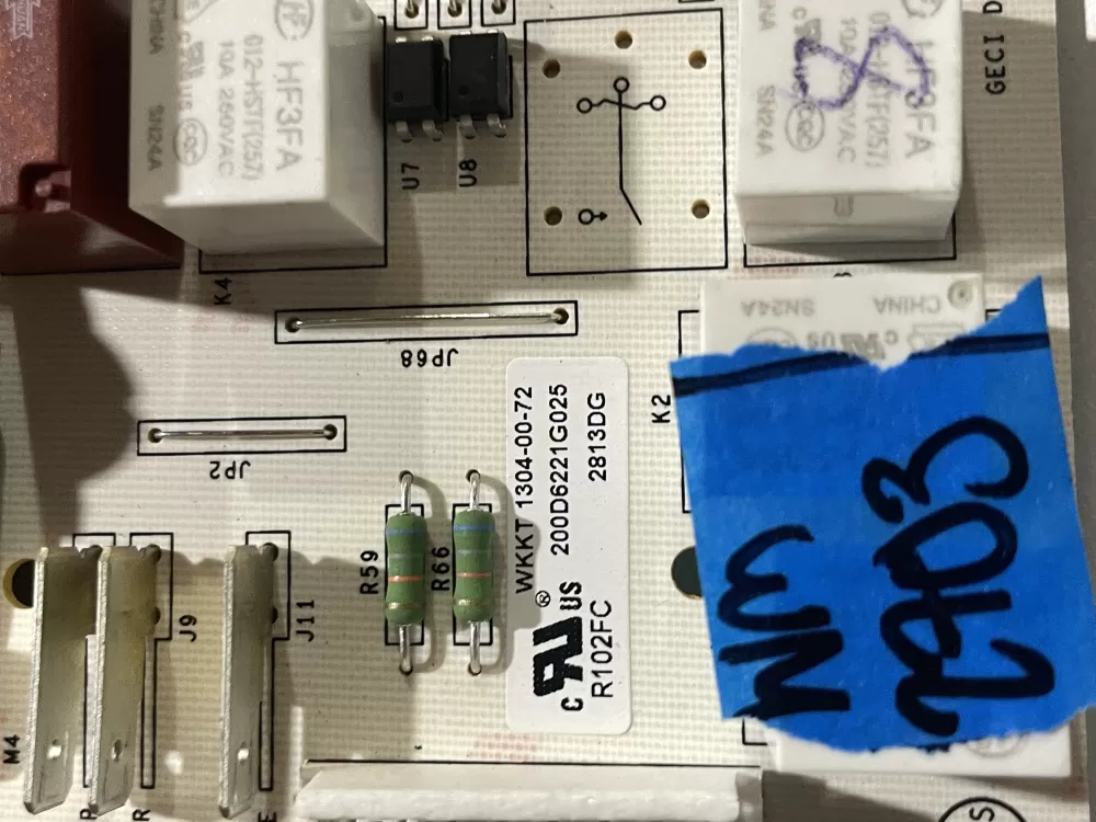 GE WR55X11072 Refrigerator Control Board AZ183461 | Wm2703