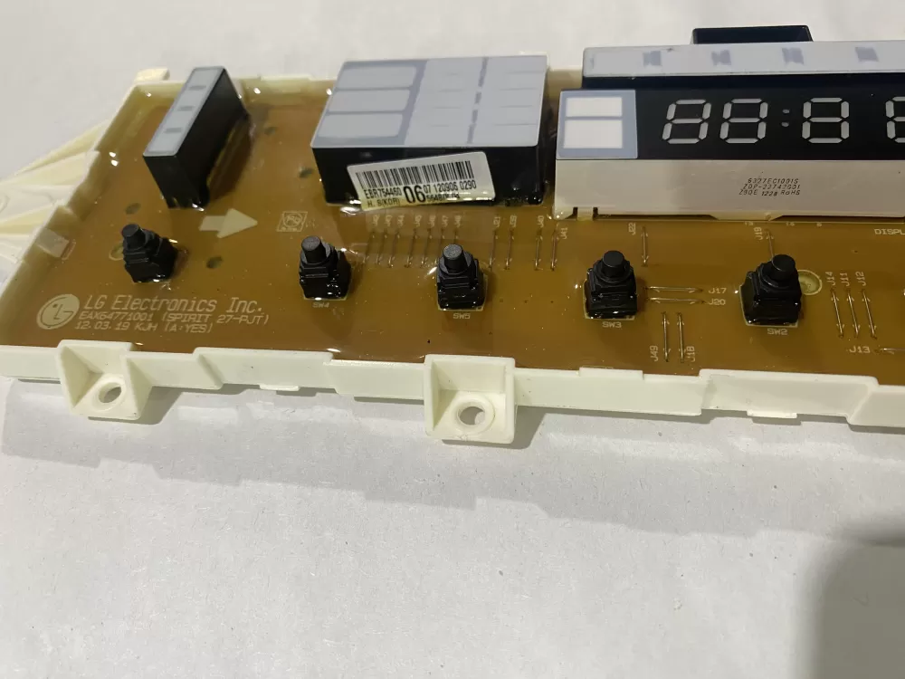LG EBR76262201 EBR75446006 Washer Control Board AZ149993 | BKV771