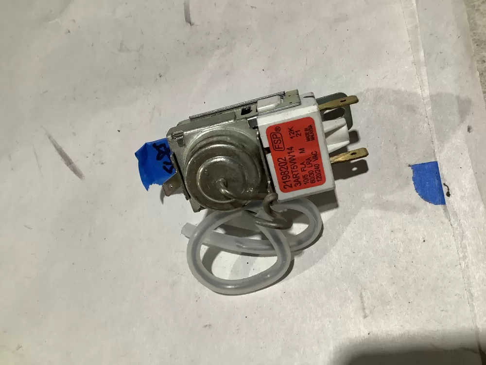 Whirlpool WP2198202 Refrigerator Cold Control Thermostat AZ111283 | Sl85