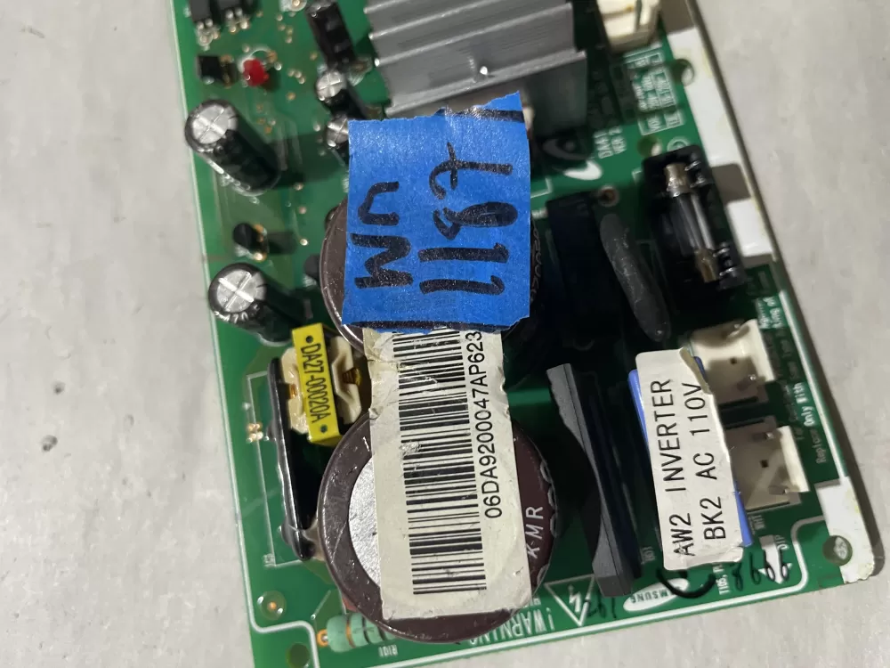 Samsung DA41-00614F DA92-00047A Refrigerator Control Board AZ199315 | Wm1187