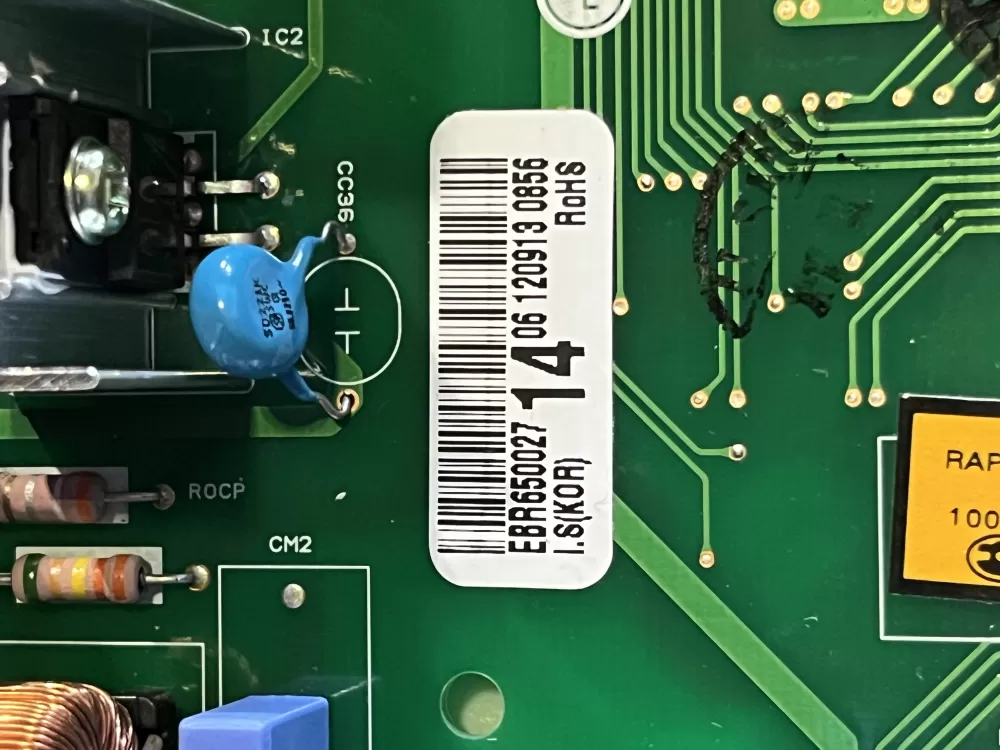 LG Kenmore EBR65002714 Refrigerator Control Board AZ42266 | 1730