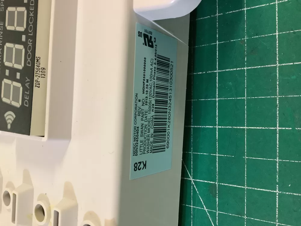 GE 00N32450404 WH12X10544 WDHF0501000000 Washer Control Board AZ195923 | NRV891