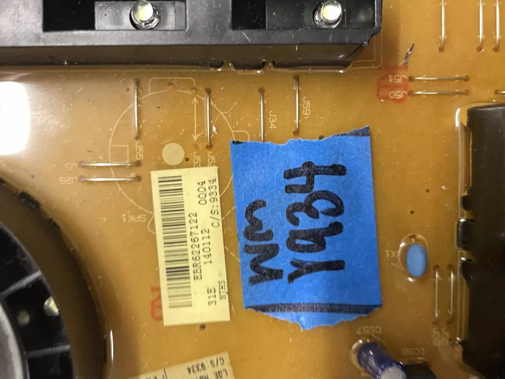 LG EBR62267117 EBR62267122 PS7792454 Washer Control Board AZ211047 | Wmv934
