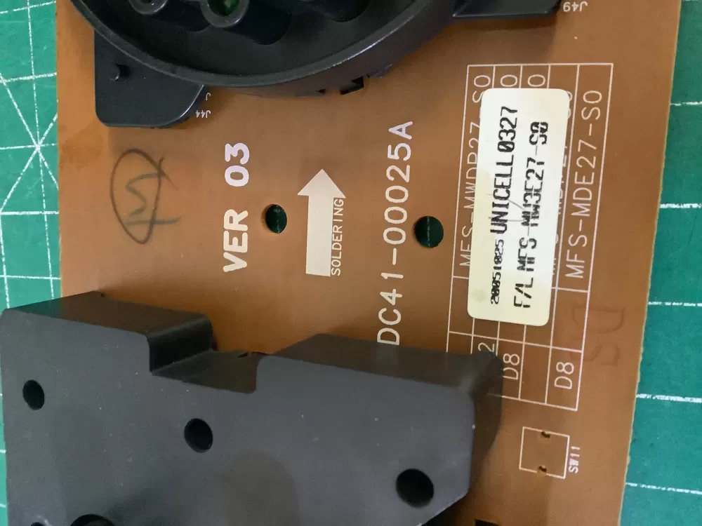 Samsung MFS-MDE27-S0  AP4244222  DC41-00025A Dryer Control Board