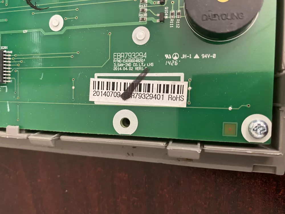 LG Kenmore EBR79329401 Refrigerator Control Board Dispenser AZ36259 | BK449